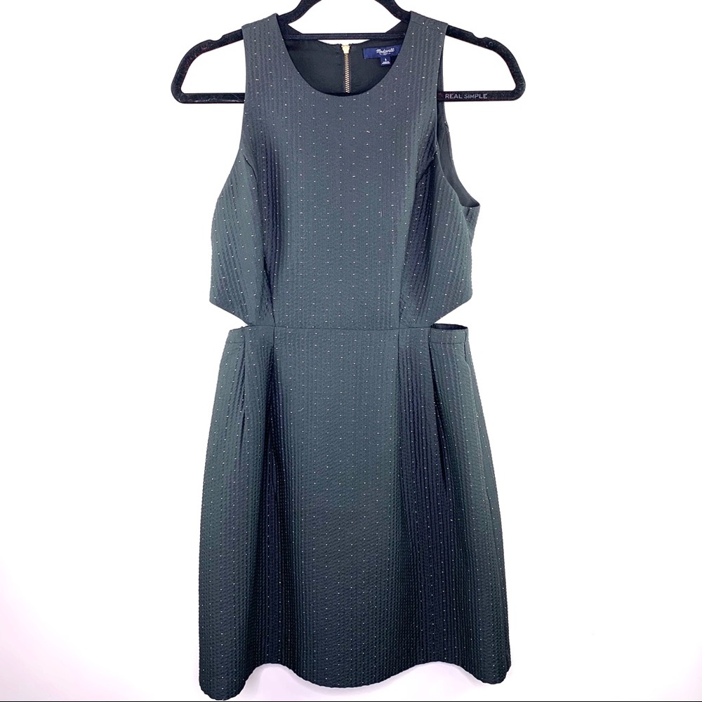 ⚠️ Madewell Nightfall Jacquard Cutout Dress Size 2 - Picture 2 of 8